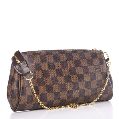 Louis Vuitton Damier Ebene Eva Clutch 3 of 7