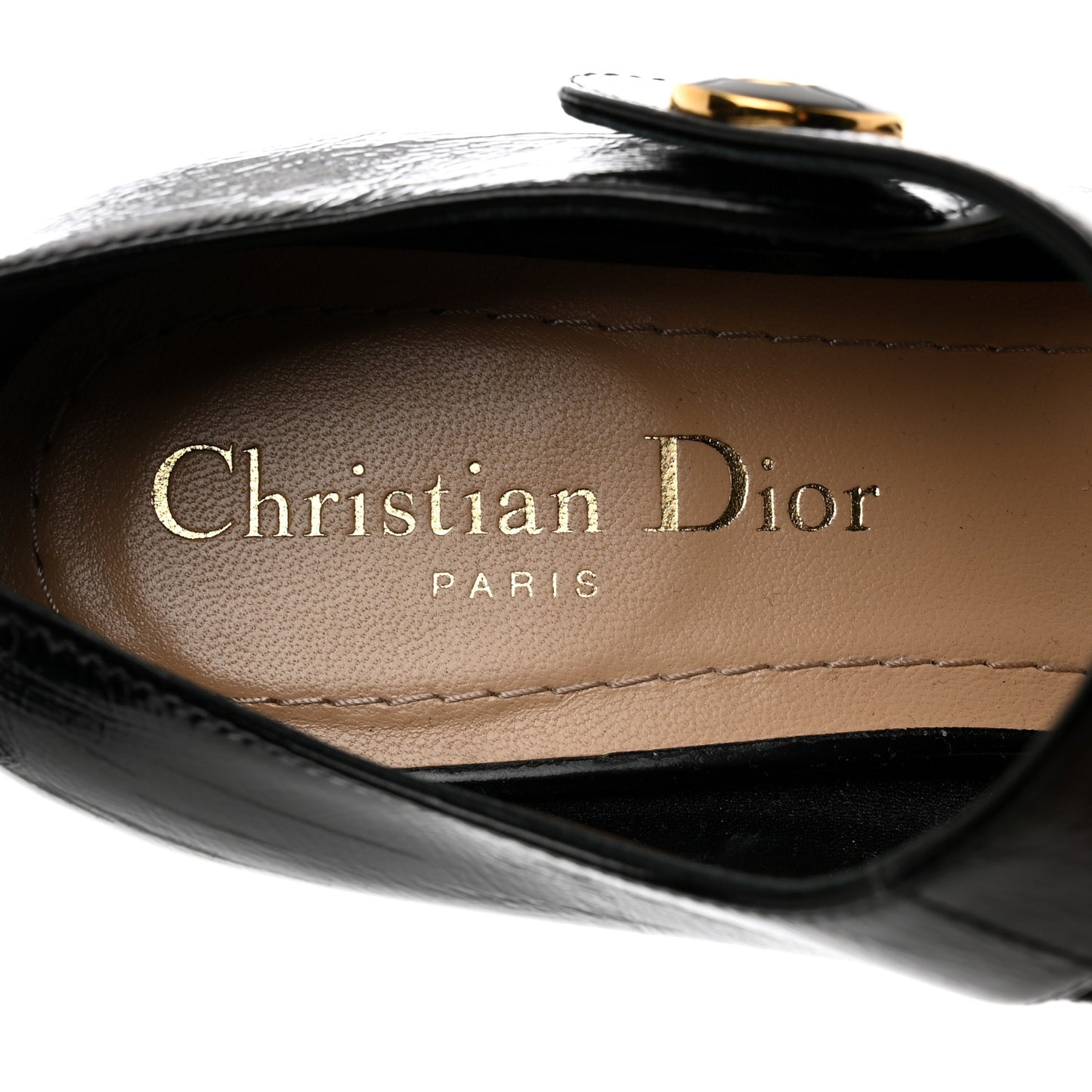 Brushed Calfskin Uniform 30mm Pumps 35.5 Black