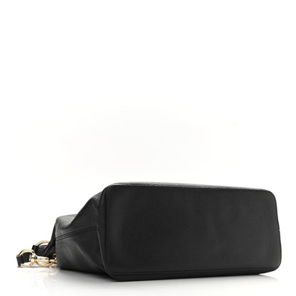 Gucci Pebbled Calfskin Large Soho Hobo Black 4 of 11