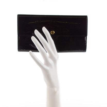 Louis Vuitton Vernis Sarah Wallet Amarante 2 of 7