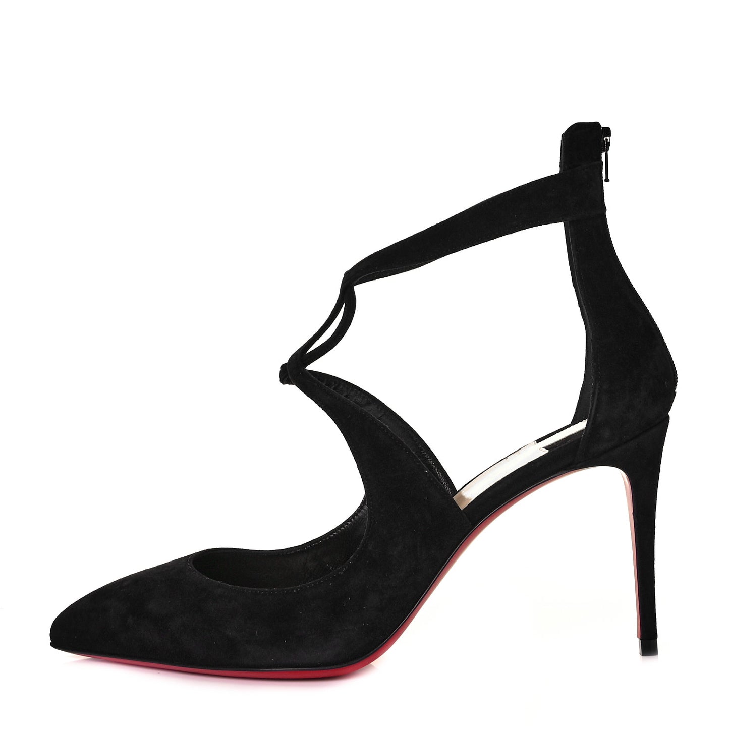 Veau Velours Rosas 85 Pumps 38.5 Black