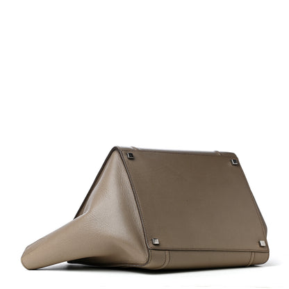 Celine Baby Grained Calfskin Medium Phantom Luggage Taupe 3 of 4
