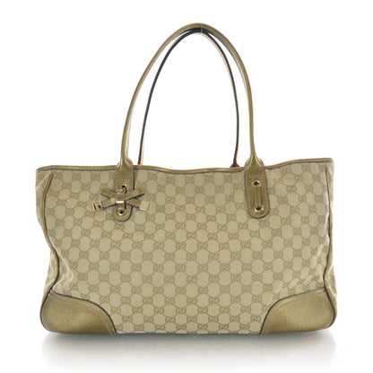 Gucci Monogram Large Princy Tote Metallic 1 of 8