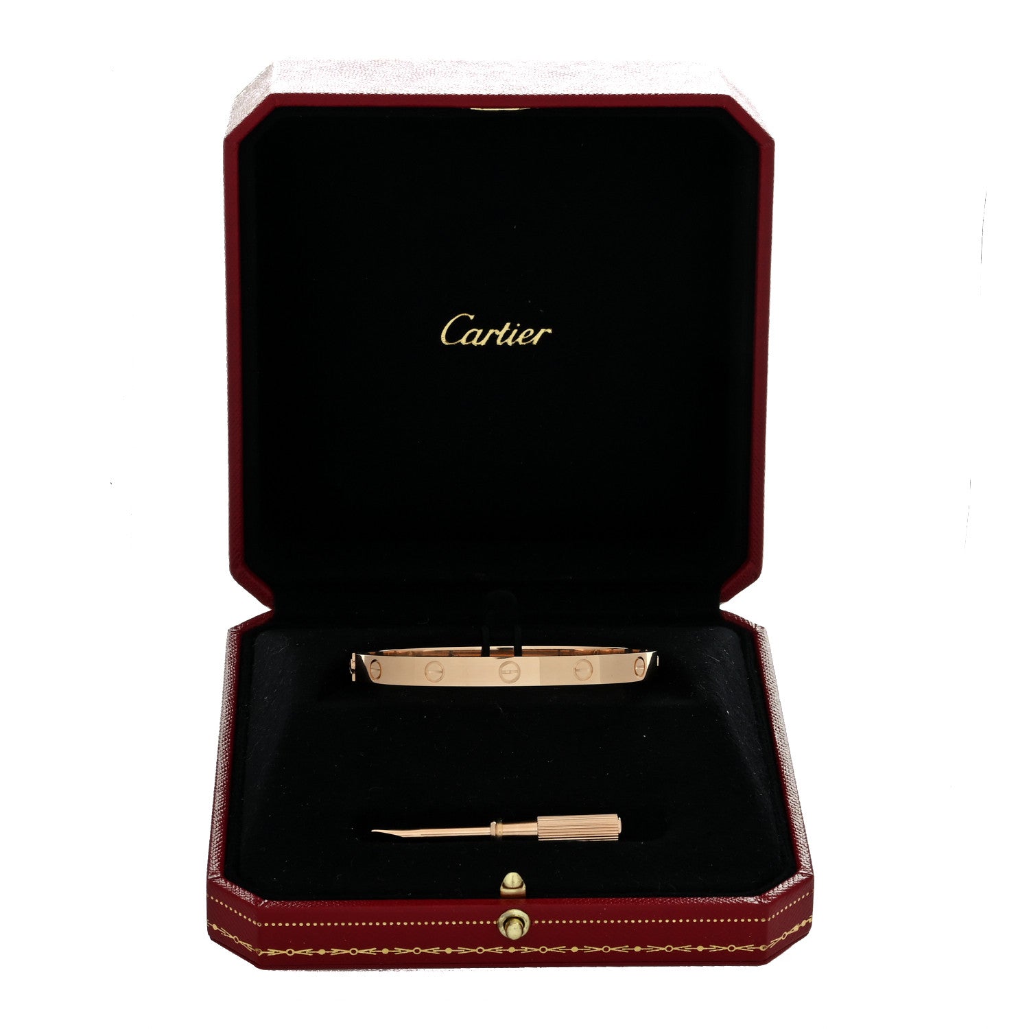 Cartier 18K Yellow Gold Small LOVE Bracelet 18 5 of 5