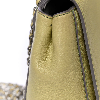 Mulberry Glossy Goatskin Small Lily Flap Pistachio 18 of 22