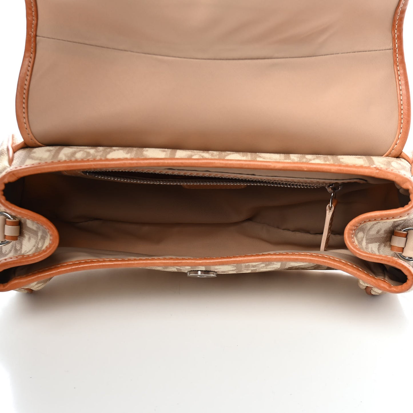 Monogram Romantique Trotter Flap Bag Beige