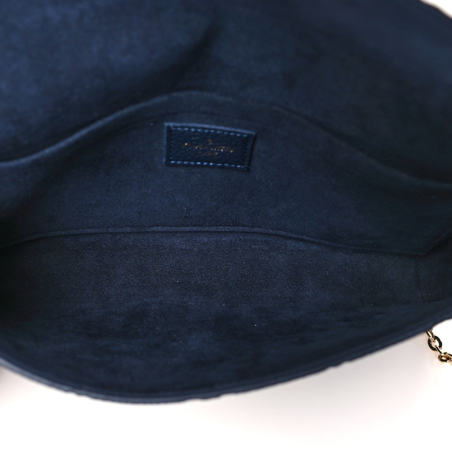 Empreinte Pochette Felicie Chain Wallet Navy