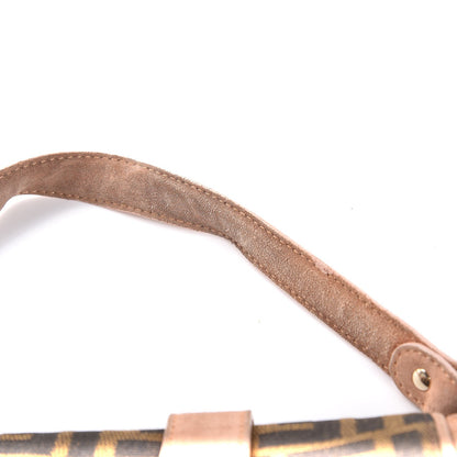 Fendi Suede Zucca Baguette Pink 10 of 13