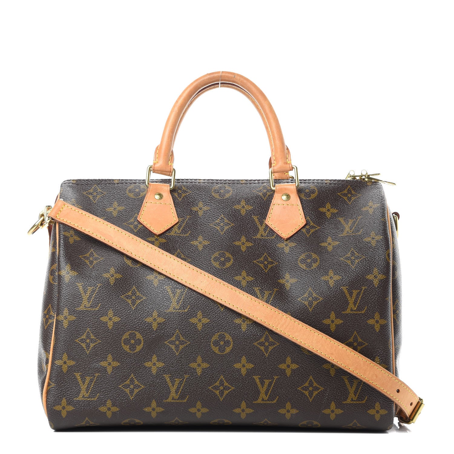 Louis Vuitton Monogram Speedy Bandouliere 30 1 of 19