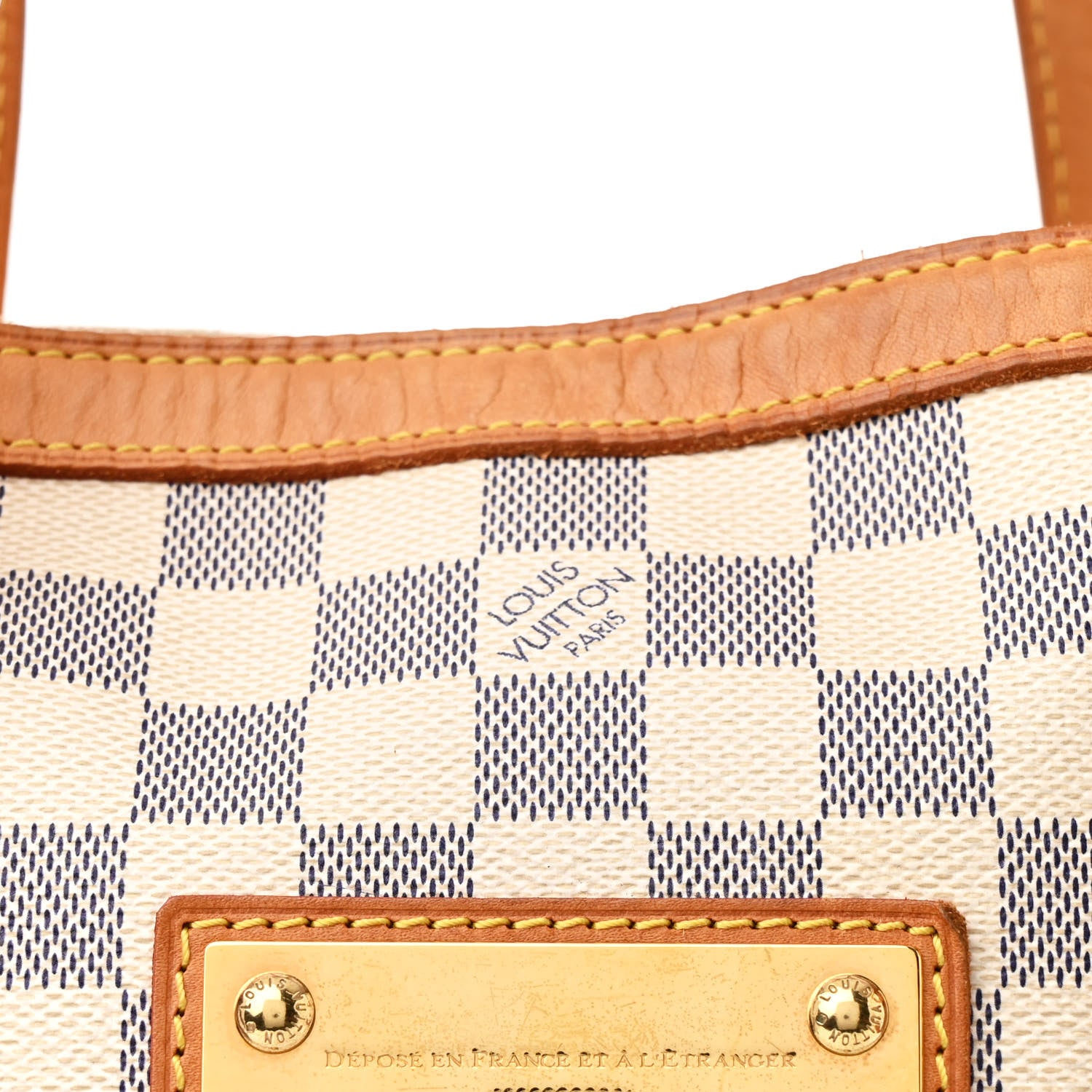 Louis Vuitton Damier Azur Hampstead MM 7 of 11