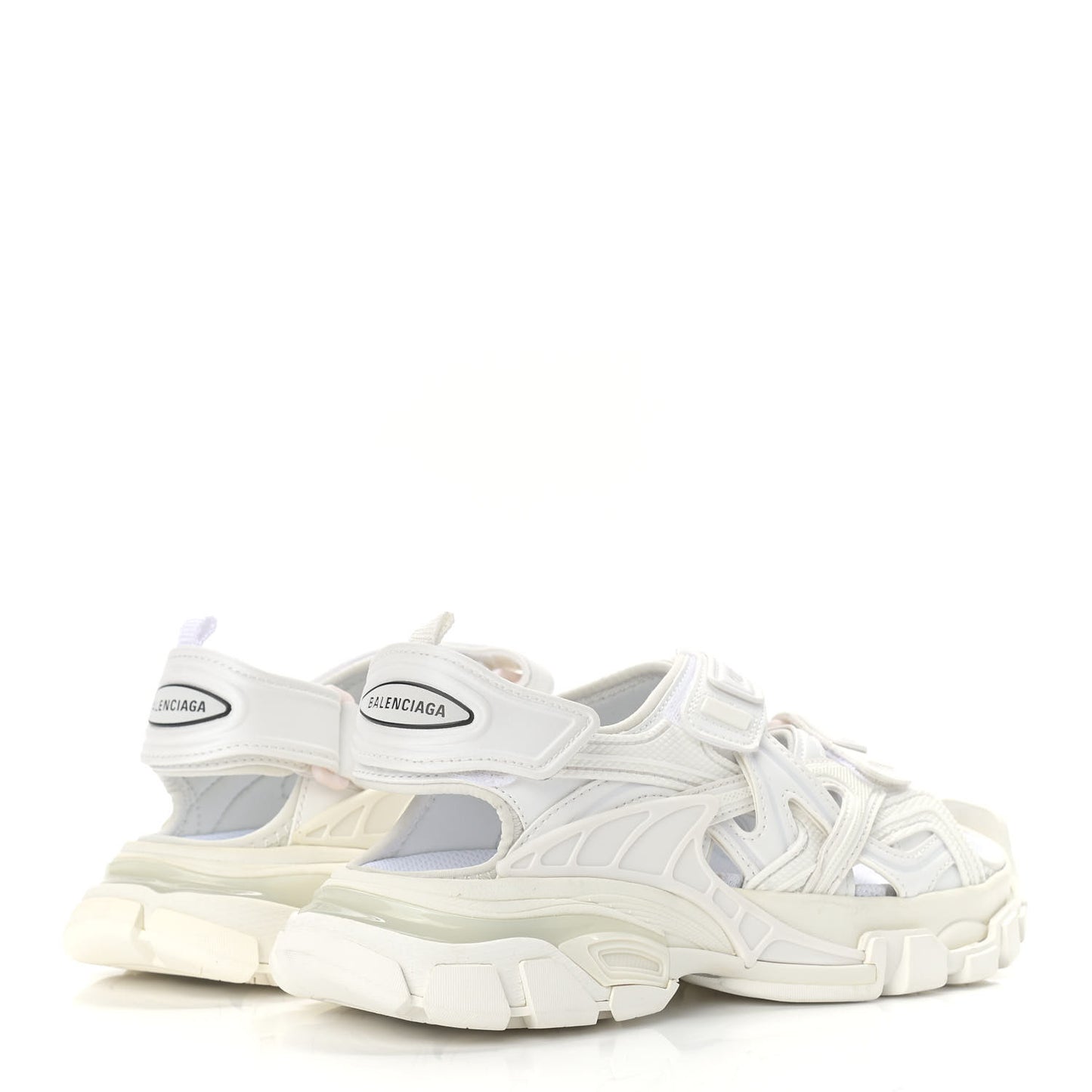 Neoprene Rubber Womens Track Sandals 35 White