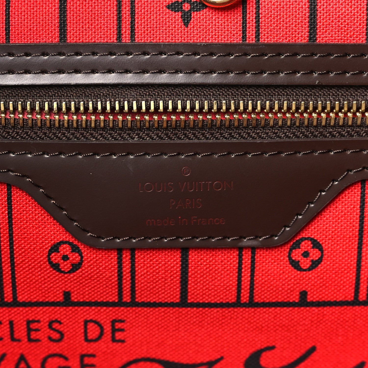 Louis Vuitton Damier Ebene Neverfull GM 6 of 8