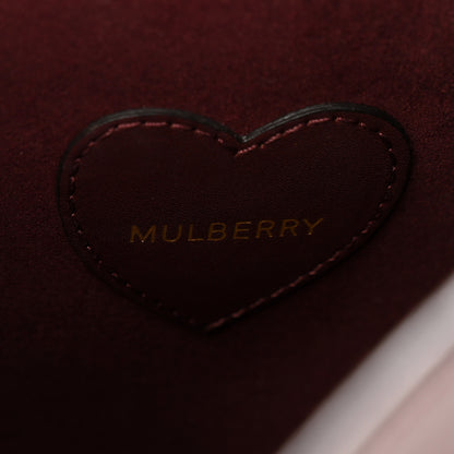 Mulberry Calfskin Studded Medium Cara Delevingne Convertible Satchel Oxblood 6 of 10