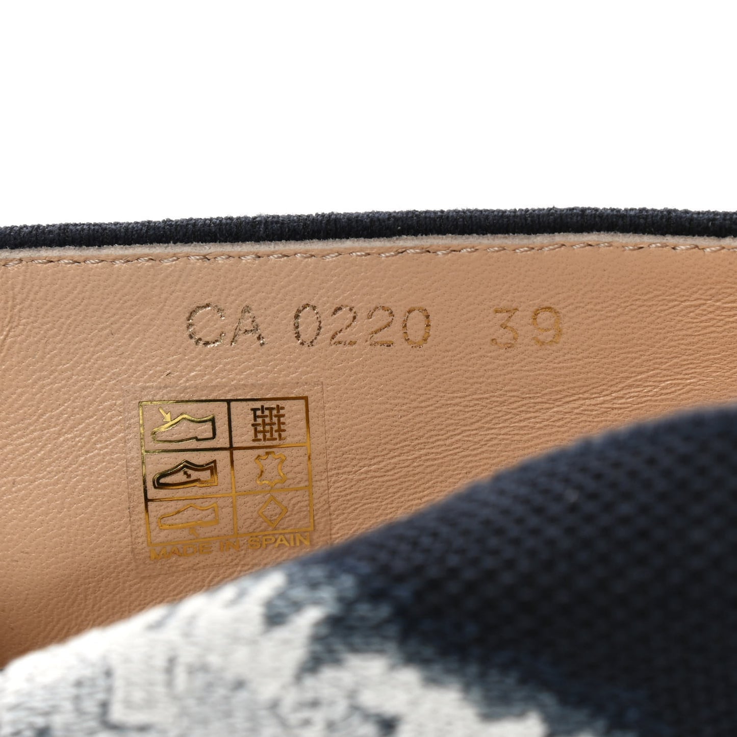 Canvas Tie and Dior Embroidered Granville 15mm Espadrilles 39 Denim
