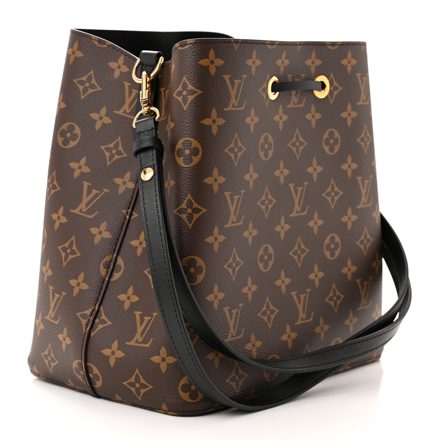 Louis Vuitton Monogram Neonoe MM Black 3 of 10