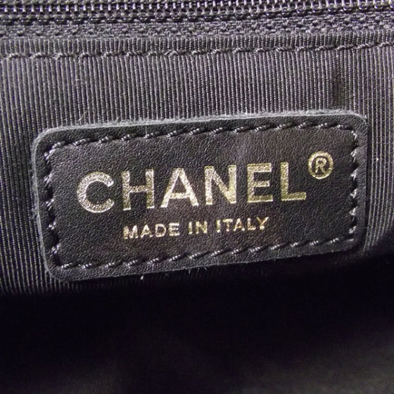 Caviar Petit Shopping Tote PST Black
