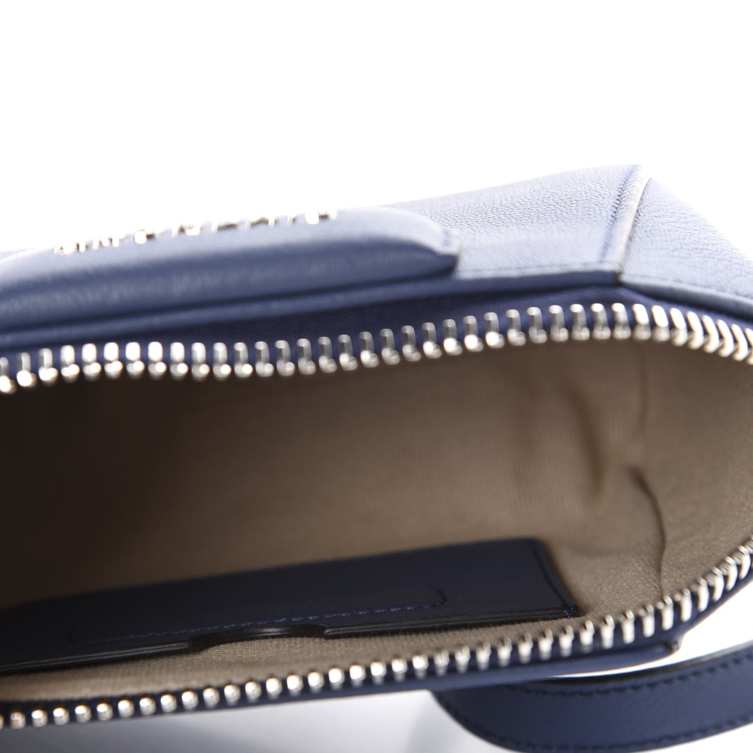 Givenchy Sugar Goatskin Nano Antigona Midnight Blue 5 of 9