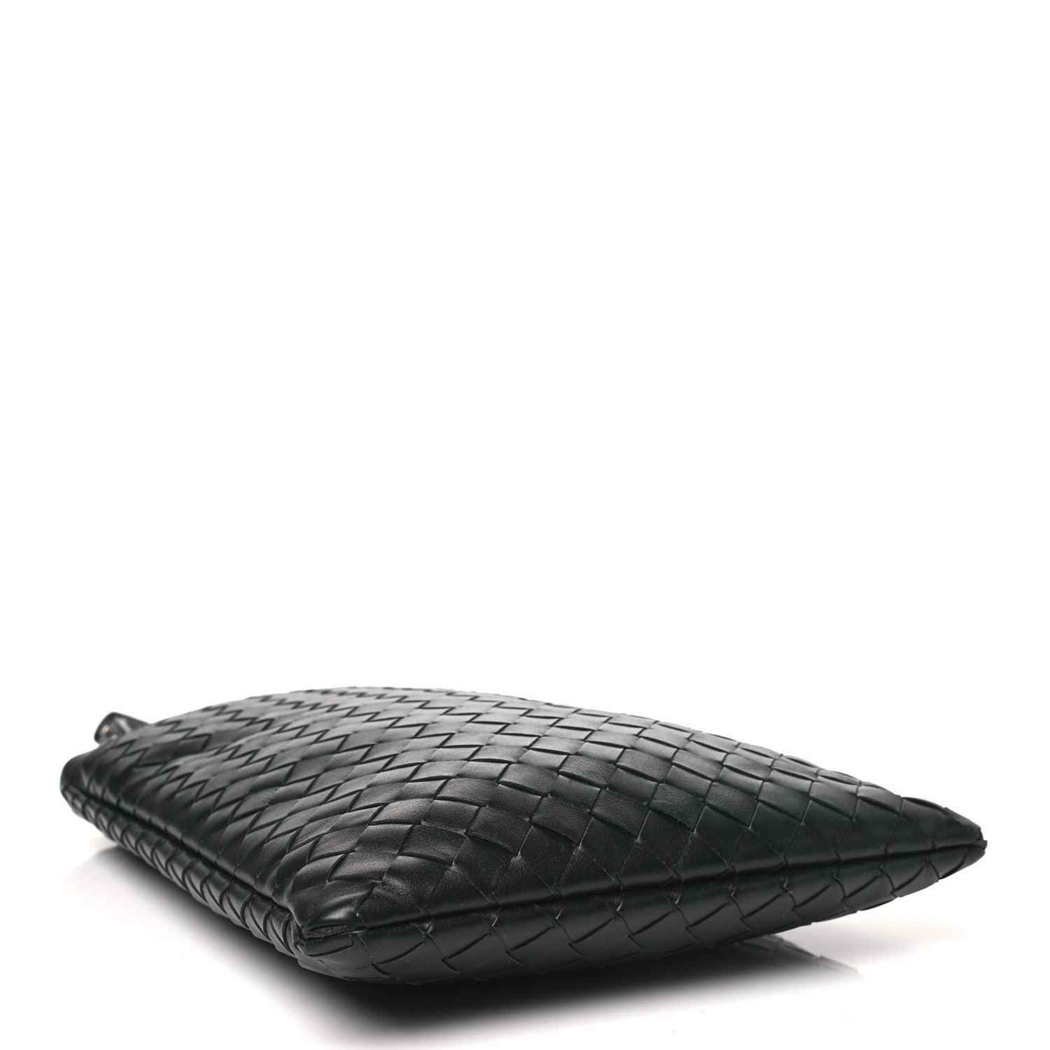 Bottega Veneta Lambskin Intrecciato Laptop Case Black 4 of 10