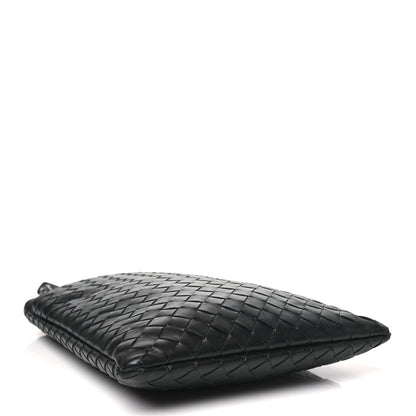 Bottega Veneta Lambskin Intrecciato Laptop Case Black 4 of 10