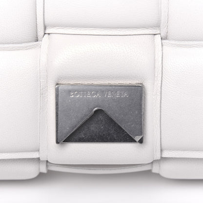 Bottega Veneta Nappa Maxi Intreccio Padded Cassette Crossbody Bag Chalk 9 of 13