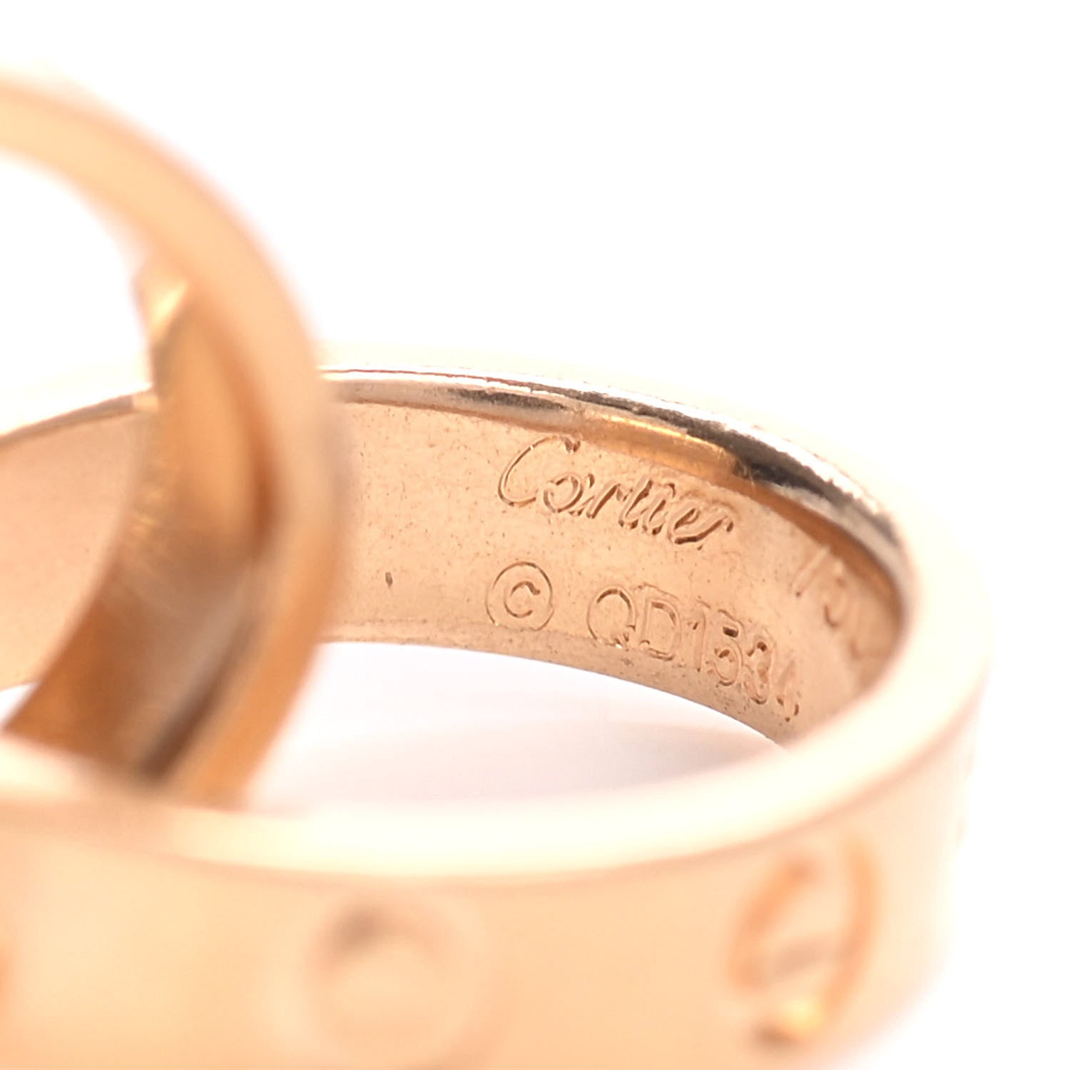 Cartier 18K Yellow Gold Interlocking LOVE Bracelet 4 of 4