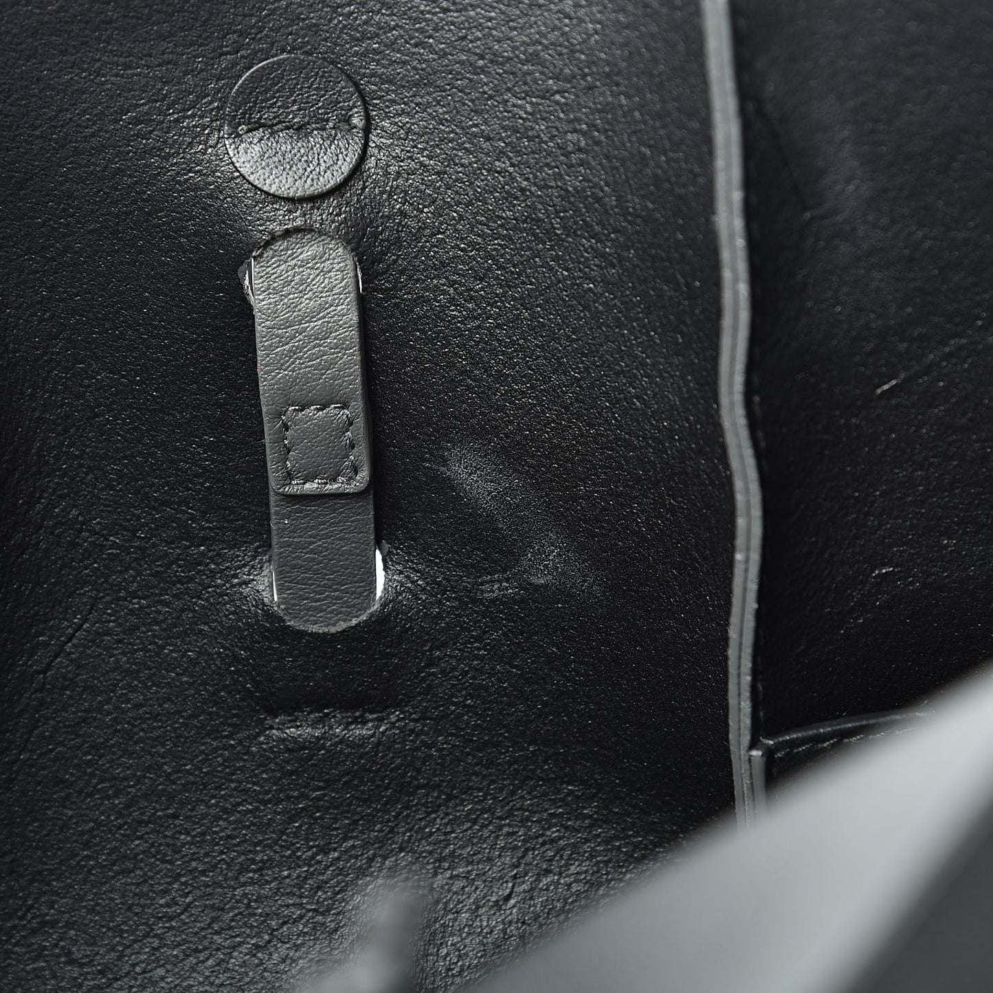 Calfskin XS Everyday Tote Grey Black
