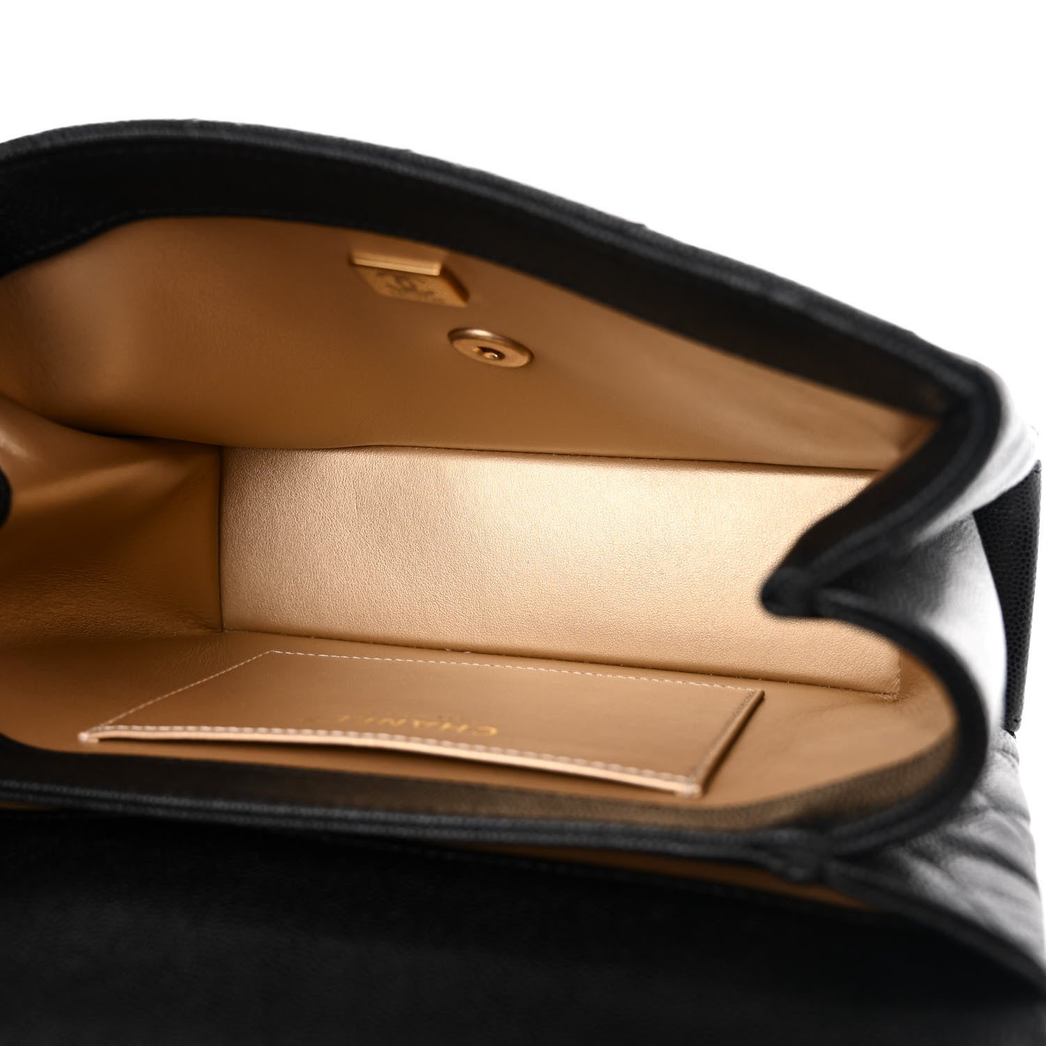 Chanel Caviar Quilted Medium Carry Me Top Handle Flap Black 5 of 11