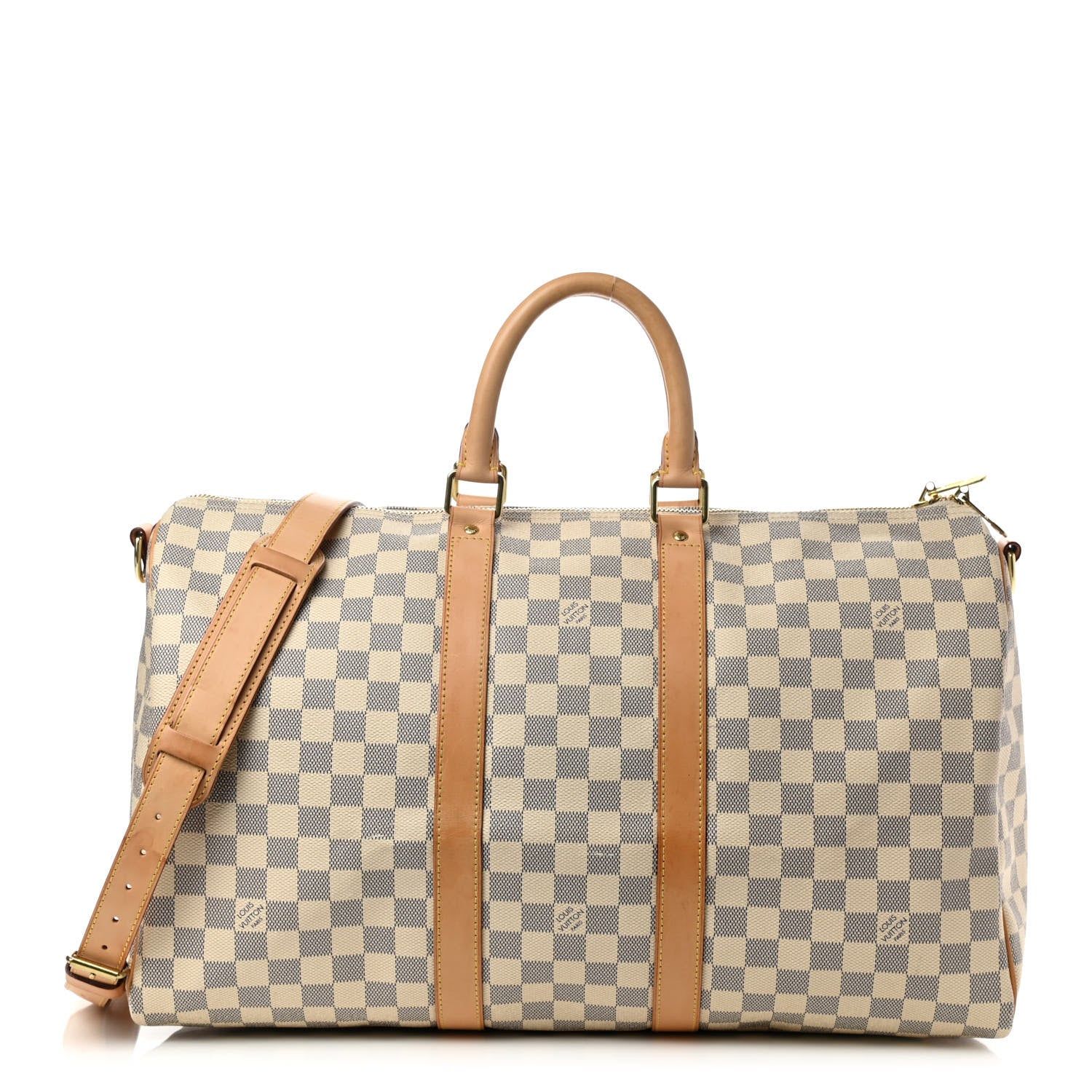 Louis Vuitton Damier Azur Keepall Bandouliere 45 1 of 12