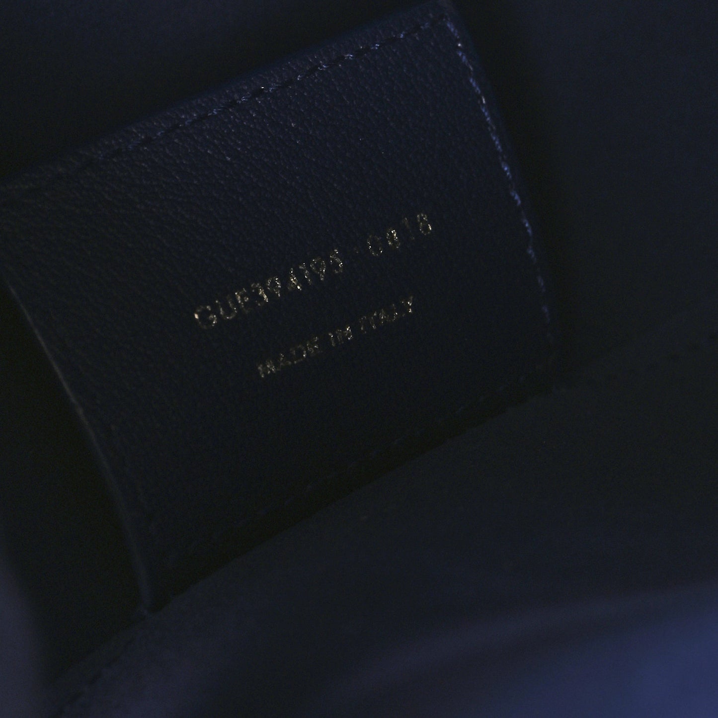 Calfskin Large Shopping Tote Saphir