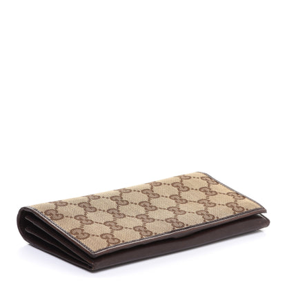 Gucci Monogram Continental Wallet Brown 4 of 13