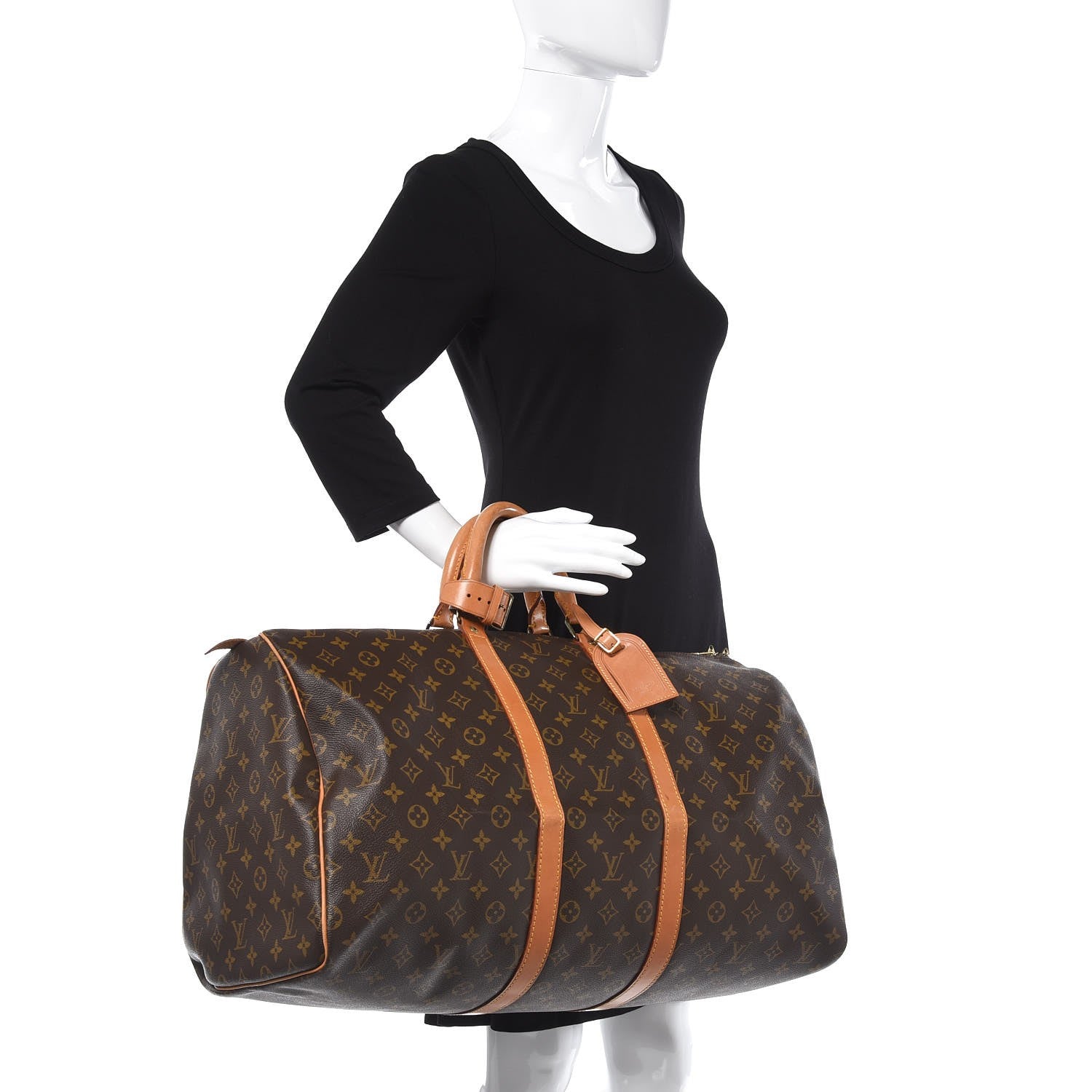 Louis Vuitton Monogram Keepall 55 2 of 13