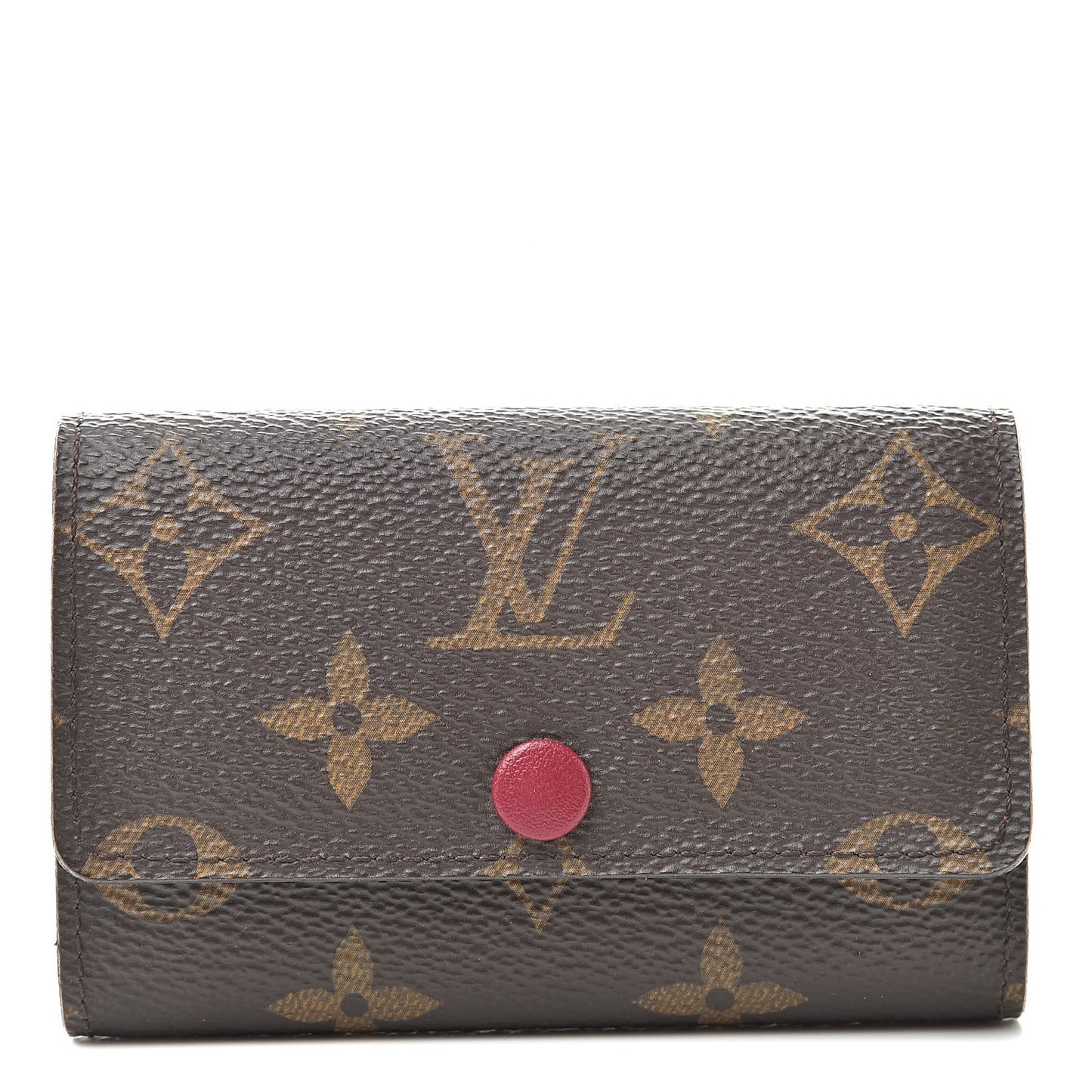 Monogram 6 Key Multicles Holder Fuchsia