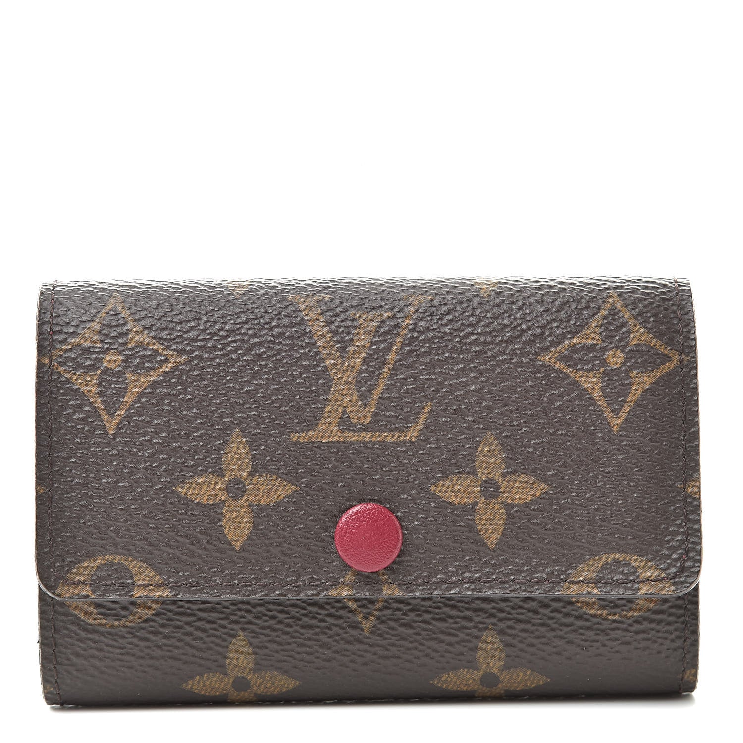 Louis Vuitton Monogram 6 Key Multicles Holder Fuchsia 1 of 14