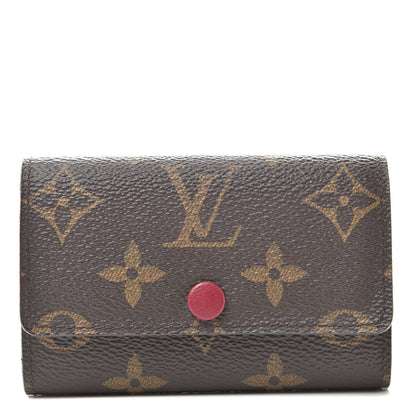 Louis Vuitton Monogram 6 Key Multicles Holder Fuchsia 1 of 14