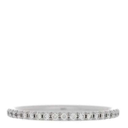 Tiffany Platinum Diamond Metro Full Eternity Band Ring 49 5 3 of 4