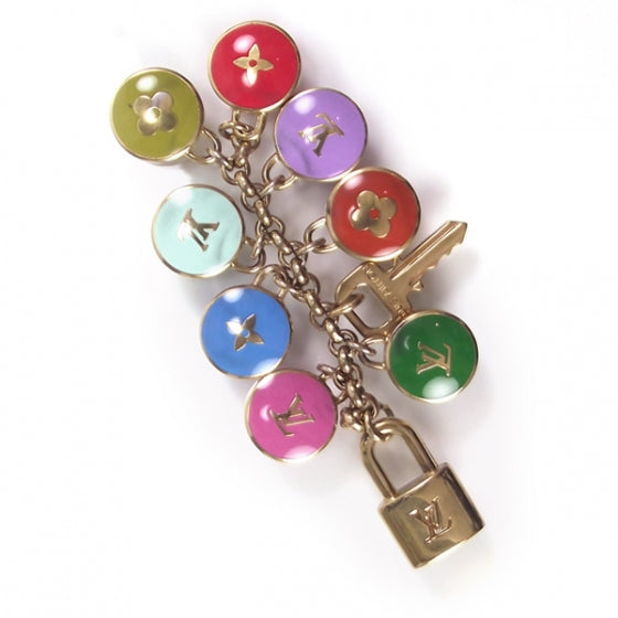 Monogram Multicolor Pastilles Charms