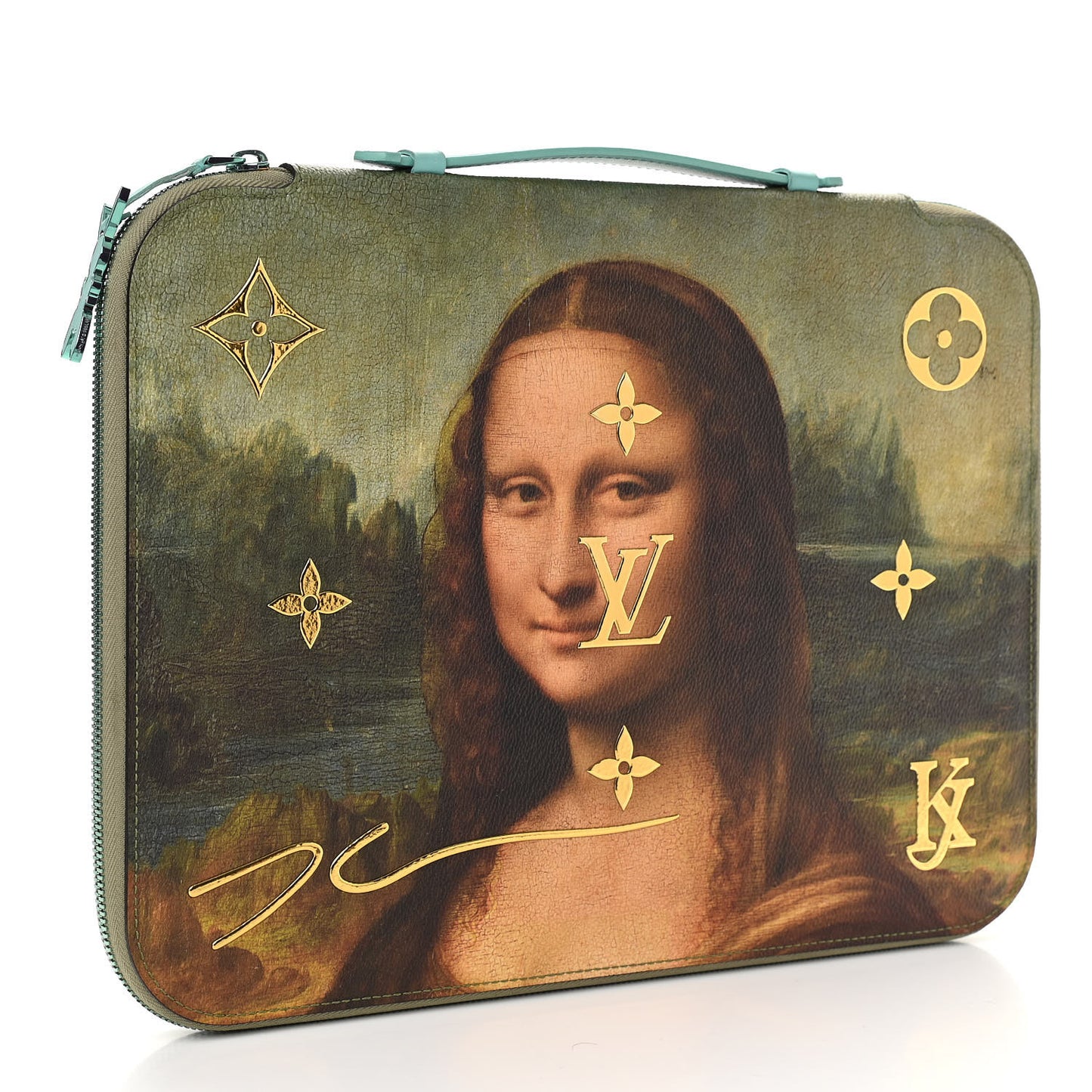 Masters Da Vinci Laptop Case Vert D’eau
