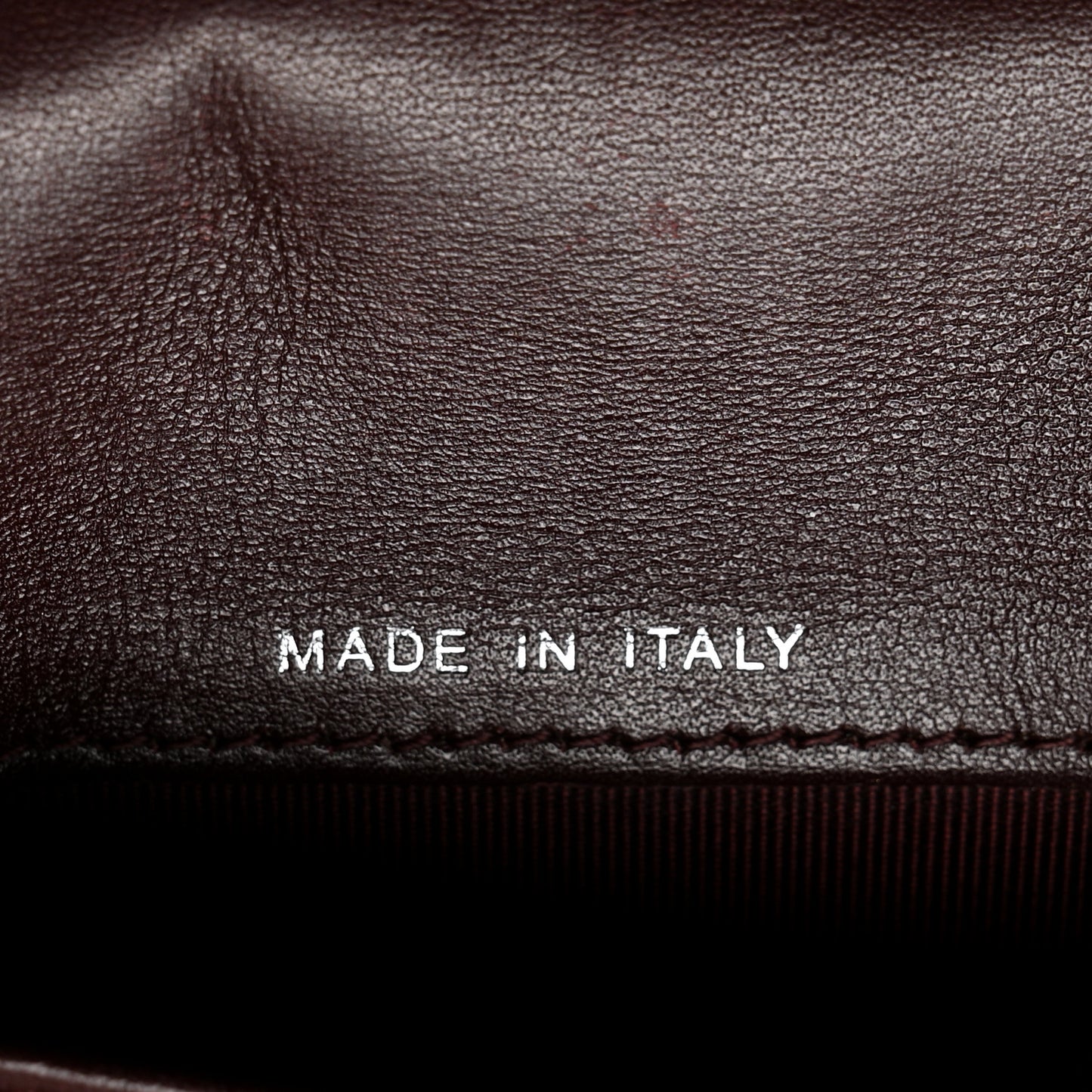 Lambskin Stitched Mademoiselle French Wallet Black