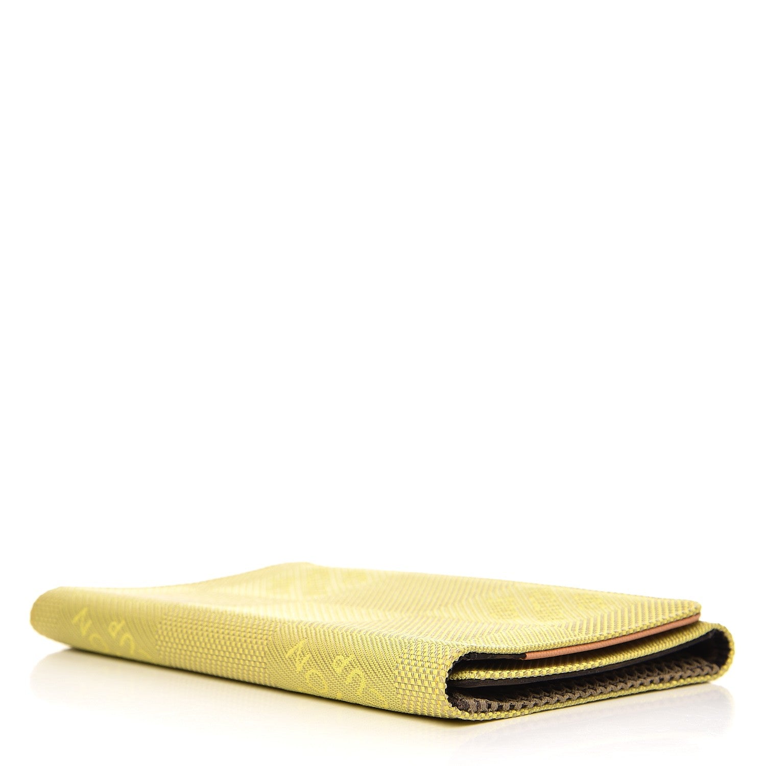 Louis Vuitton Damier Geant Americas Cup Organizer Wallet Yellow 4 of 9