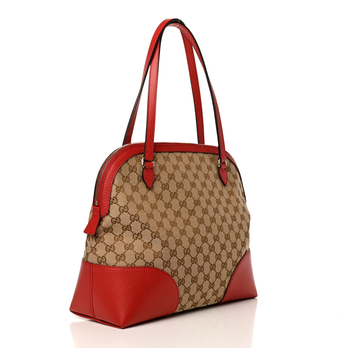 Monogram Medium Bree Shoulder Bag Red