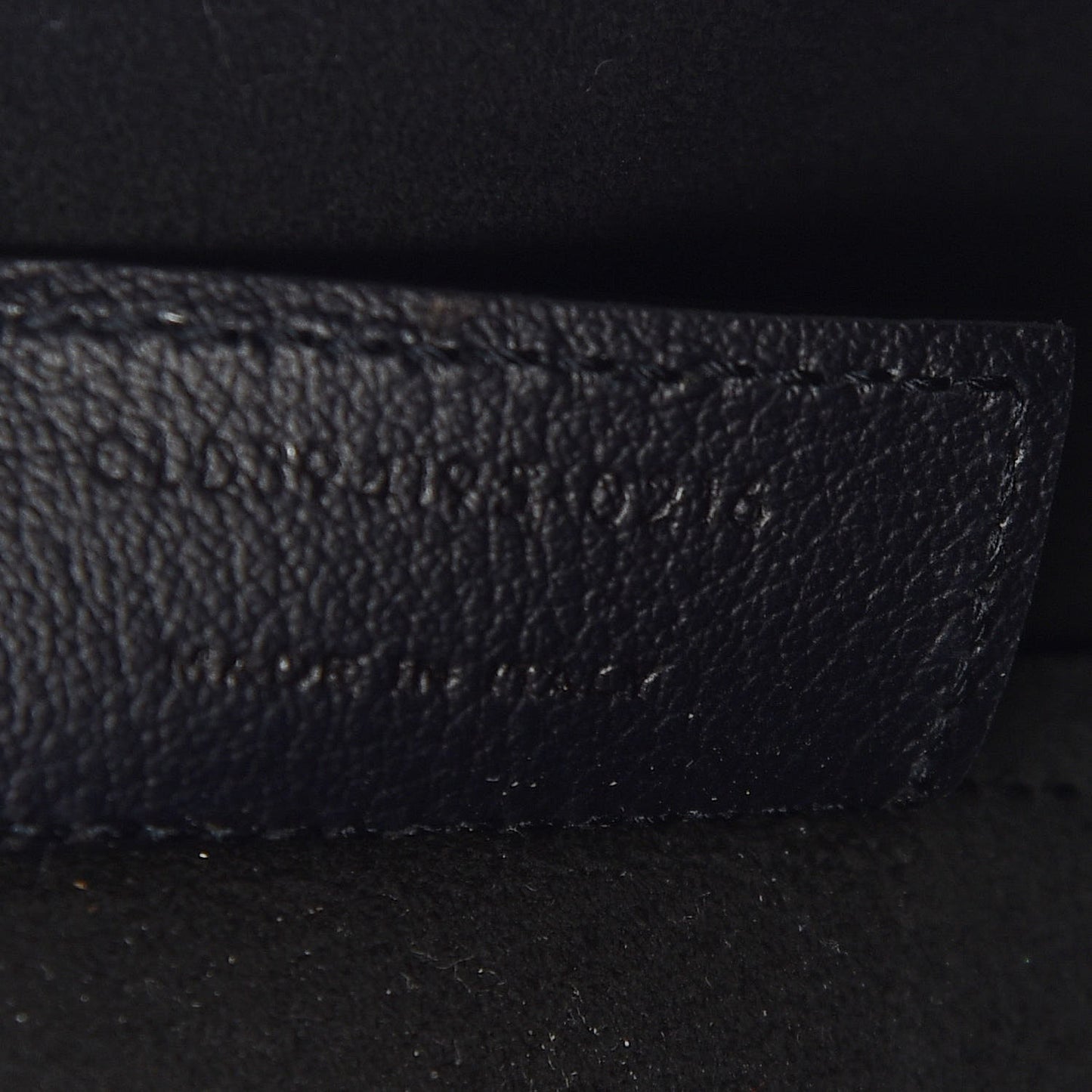 Calfskin Large Shopping Tote Deep Marine