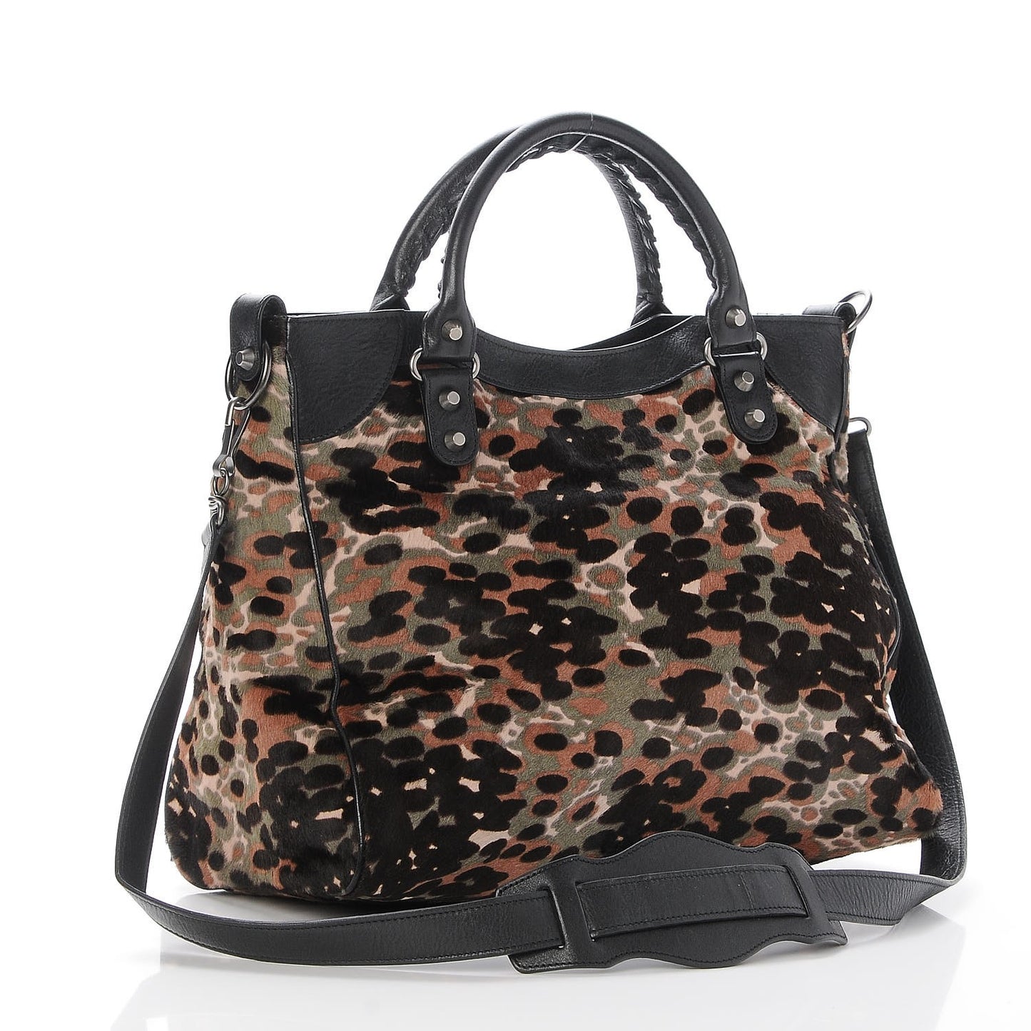Agneau Pony Hair Velo Animalier Print