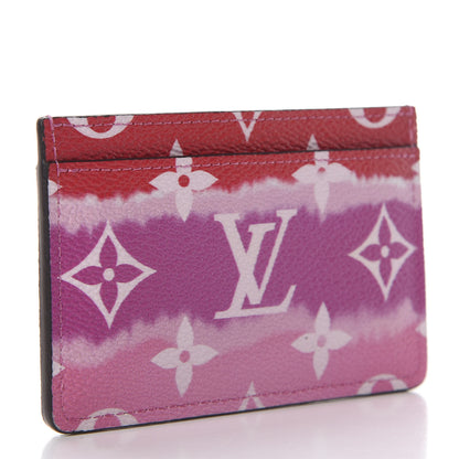 Louis Vuitton Monogram Escale Card Holder Rouge 3 of 8