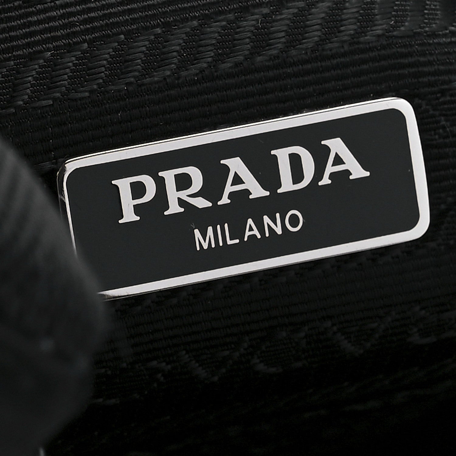 Prada Tessuto Nylon Mini Re-Edition 2000 Bag Black 6 of 13
