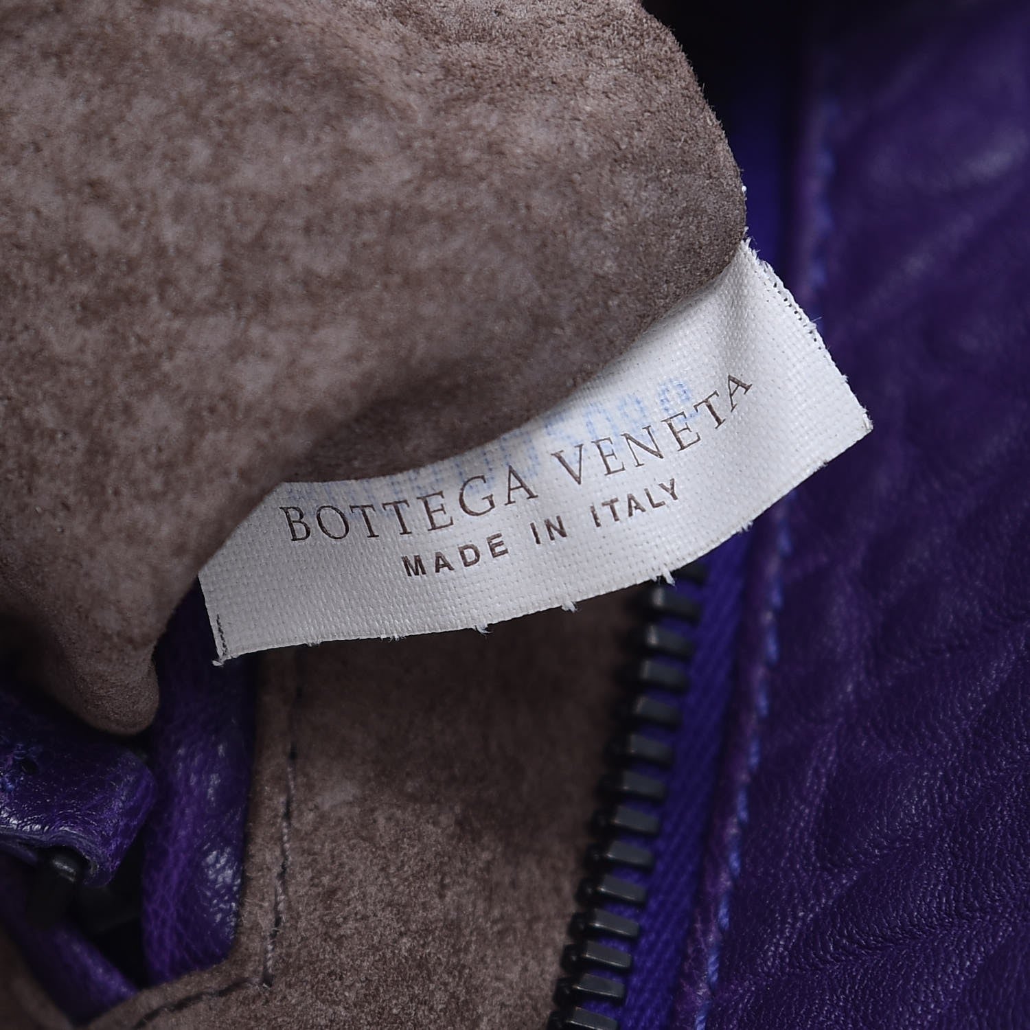 Bottega Veneta Lambskin PVC Intrecciato Tote Purple 8 of 8