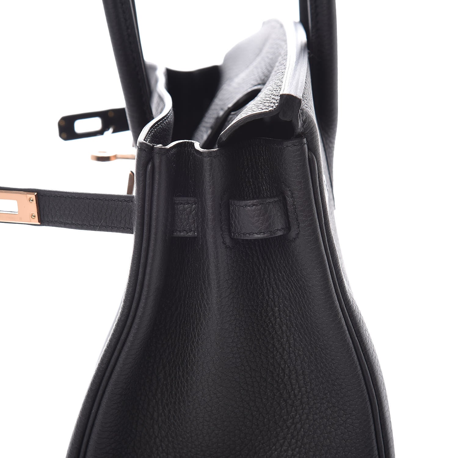 Hermes Togo Birkin 25 Black 12 of 37