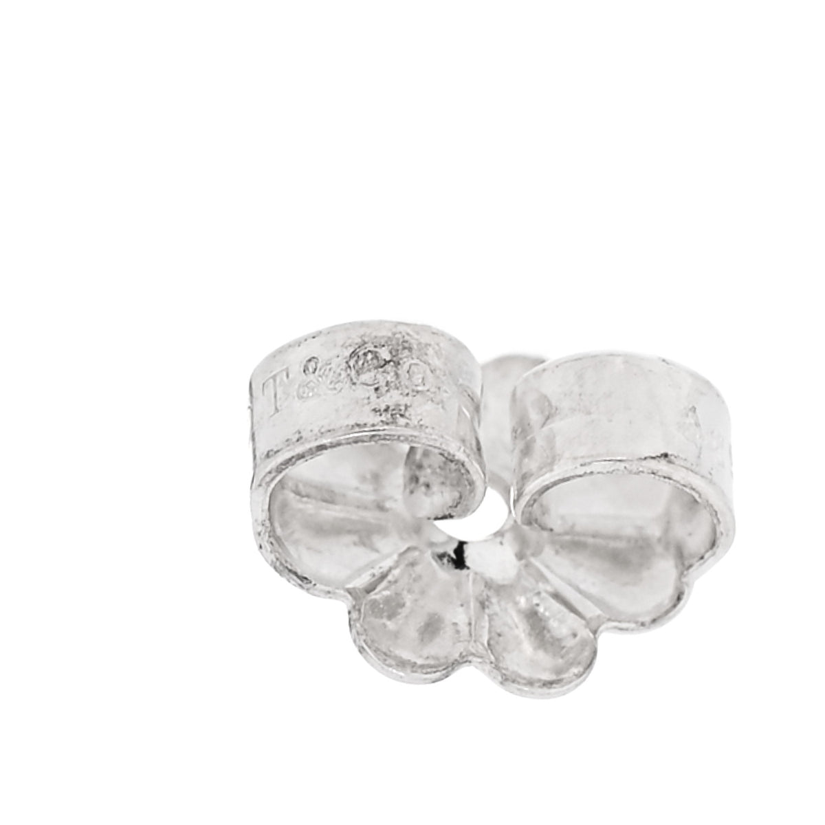 Tiffany Sterling Silver Twist Knot Earrings 5 of 5