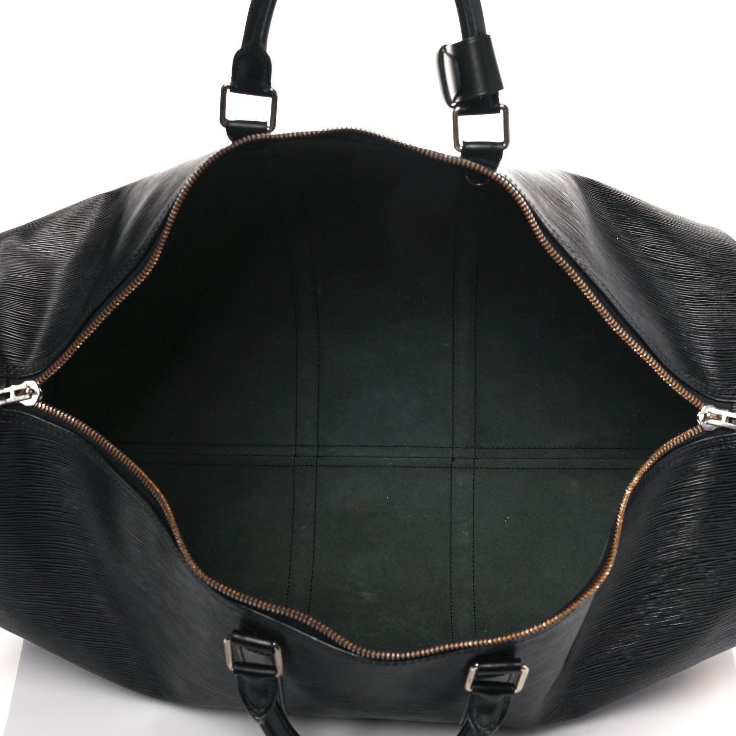 Louis Vuitton Epi Keepall 55 Black 4 of 20