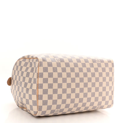 Louis Vuitton Damier Azur Speedy 30 4 of 9