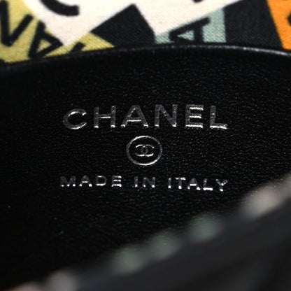 Chanel Lambskin Quilted Mini Metal Top Handle Flap Clutch With Chain  Black 6 of 10